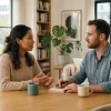 Couple Resolving Conflict Together